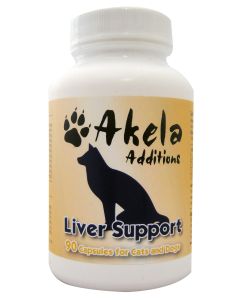 Akela Additions Liver Support For Small Dogs & Cats 90 Capsules