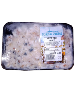 Frozen White Fish Mince with bone 500g