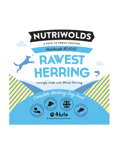 NutriWolds Raw Rawest Herring - Working Dog 500g Chunky