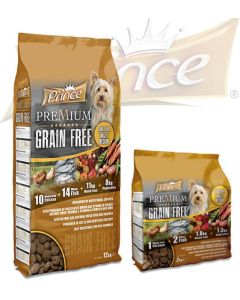 Prince Premium Grain Free Dog Food Small Adult 12kg