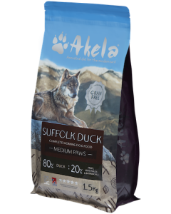 Akela 80 20 Dry Kibble Complete Working Dog Food Canine