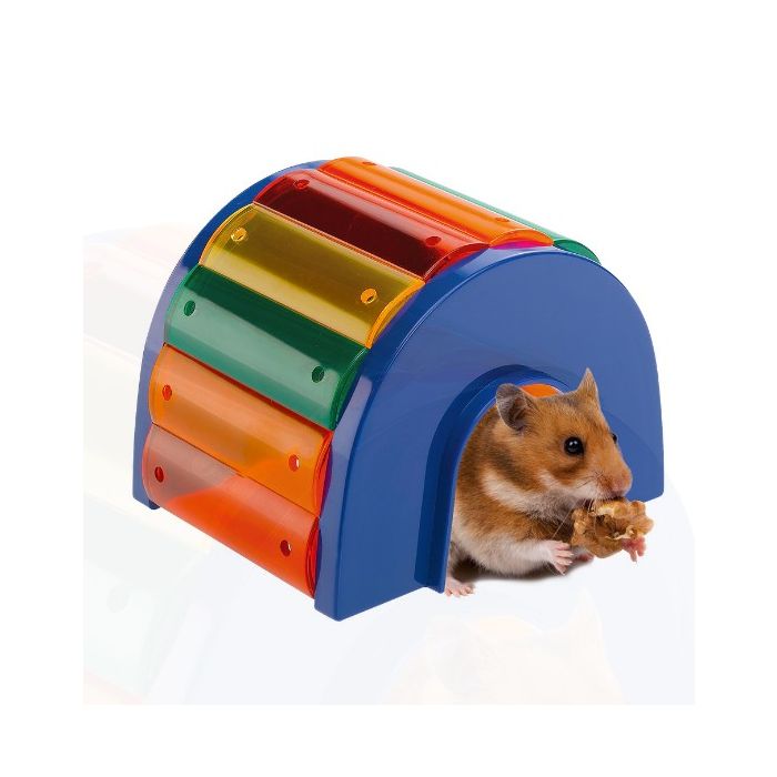 Kuci Plastic Hamster House Bright Colours Ferplast PA 4639